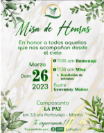 MISA DE HONRAS DEL MES DE MARZO
